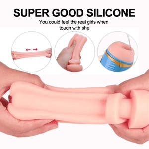 Véritable vagin Sex Toy Pulsation Pussy Pocket avec succion Clito & Squirt Fonction pour les durs - Product Image 3