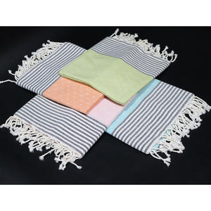 Toalla de playa turca multiusos de 100% algodón, toallas de playa suaves y de la mejor calidad al por mayor en la India - Product Image 1