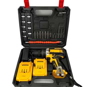 Set Bor Listrik Tanpa Kabel Baterai <span class=keywords><strong>Lithium</strong></span> Portabel Laris untuk Perbaikan - Product Image 3