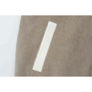 Modern Slim Fit Hombres Retro-Inspirado Varsity Jacket Color Block con cuello alto y cierre de botón a presión recubierto procesado - Product Image 4