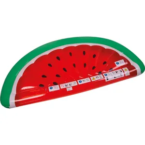 แพยางเป่าลมรูปแตงโม NATANEL แบบปรับแต่งได้ พร้อมหมอนและอุปกรณ์เสริม - Product Image 1