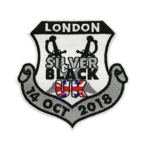 Écussons brodés 3D de marque de fabricant avec logo personnalisé, thermocollants en vrac, pour chapeau et t-shirt, écusson de broderie en tissu - Product Image 1