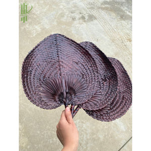 Meilleur prix personnalisable Vintage Palm Leave ventilateurs à main VietChoice artisanat naturel fait à la main du Vietnam fabricant de livraison rapide - Product Image 6
