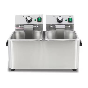 <span class=keywords><strong>Friteuse</strong></span> commerciale à usage intensif sans évacuation, 4L, 2 cuves, <span class=keywords><strong>friteuse</strong></span> à <span class=keywords><strong>double</strong></span> <span class=keywords><strong>cuve</strong></span> à vendre - Product Image 4