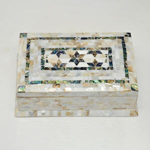 กล่องใส่เครื่องประดับเปลือกหอยมุกแบบฝัง - Product Image 3