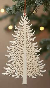 Beautiful Wooden Christmas Hanging Decoration For <b>Door</b> And Entryway Adding Warm <b>Rustic</b> Charm To Holiday Home Style - Product Image 2