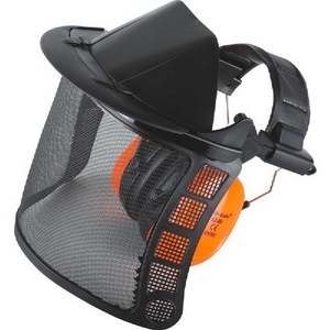 SNR 24 EN1731-352-22312400 Écran facial avec protection auriculaire et grille de visière mate - Product Image 1