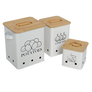 Recipiente de metal de tamaño personalizado, caja de almacenamiento hecha a mano de calidad superior, bote de café de metal de lujo al por mayor con estilo clásico - Product Image 4