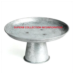 Galvanized Metal <b>Cake</b> <b>Stand</b> - Product Image 1