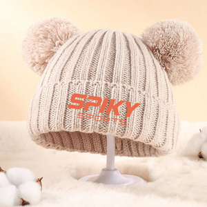 Bonnets en tricot uni, bonnets d'hiver doux et chauds, impression de logo personnalisé pour la promotion, vente en gros - Product Image 4