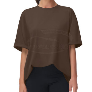 Ropa de calle Diseño personalizado Camisetas de mujer Estilo único Camisetas de mujer MOQ bajo Camisetas de mujer - Product Image 4