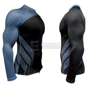 Ropa Deportiva Ligera de Nuevo Estilo para Hombre, Camiseta de Manga Larga para Gimnasio, con Soporte y Resistencia Mejorados, Precio al por Mayor - Product Image 3
