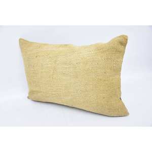 Beige Macrame Wool Pillow 16x16 Inch Embroidered Woven Accent Pillow <b>Vintage</b> Leaves Geometric Portable <b>Bedding</b> for Christmas - Product Image 4