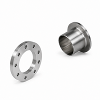 Brides à joint de superposition forgées LJF en acier inoxydable 316L/304 conformes à la norme ANSI B16.5, économiques