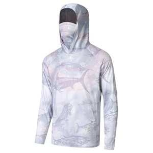 Sudadera con Capucha para Pesca, Protección Solar, 100% Poliéster o Mezcla de Poliéster y Spandex, Tipo de Tejido: Transpirable, Secado Rápido, M - Product Image 1