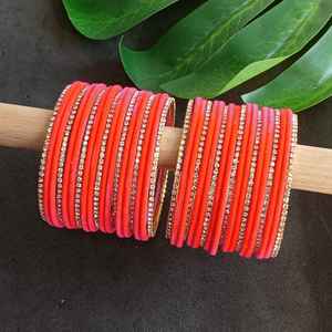 Conjunto de brazalete indio Rhinestone CZ Cristal Boda Nupcial Terciopelo Brazalete Pulseras Joyería para Mujeres Niñas (Juego de 44) - Product Image 2