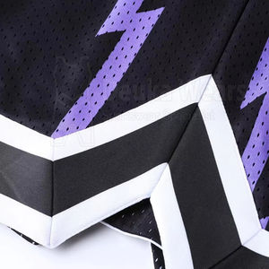 กางเกงบาสเก็ตบอลพิมพ์ลาย แห้งเร็ว ความยาวระดับเข่า ผลิตตามสั่ง สีตามต้องการ เอวยางยืด ผลิตจากผ้าโพลีเอสเตอร์ 100% - Product Image 4