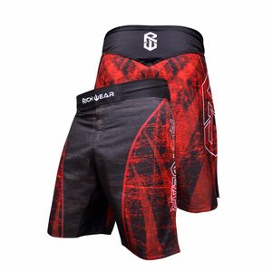 กางเกงขาสั้น MMA แบบซับลิเมชันตามสั่งเตะชกมวยมวยไทยยืดได้ใช้ในยิม - Product Image 1