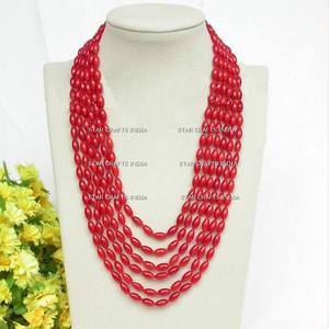 Personalizado nuevo Bohol Multicolor acrílico cuentas gargantilla collar hecho a mano hebra para mujeres colorido cuentas Collar boda - Product Image 6