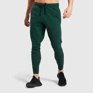 <b>Slim</b> <b>Fit</b> <b>Men</b> Gym Sweatpants High Quality OEM Service Eco-Friendly Breathable Drawstring Closure Casual Style Workout Custom Logo - Product Image 4