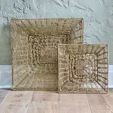 Decoraciones colgantes de pared de algas marinas de madera de alta calidad dormitorio o sala de estar estilo Vintage Vietnam diseños OEM hechos a mano - Product Image 2
