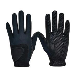 Fabricant professionnel avec logo de conception personnalisée, coupe parfaite, prix bas, logo, best-seller pour les gants d'équitation - Product Image 1
