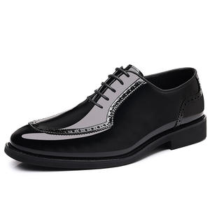 Chaussures de bureau en cuir pour hommes, chaussures formelles classiques simples et polyvalentes, confortables et durables pour hommes d'affaires - Product Image 5