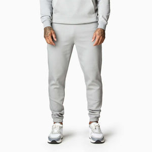 Survêtement pour homme respirant, sans couture, écologique, lourd, avec poches latérales, fermeture éclair, jogging long - Product Image 3