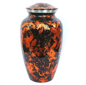 Hermosa pegatina de diseño, urna de cremación para adultos de aluminio con acabado, urnas funerarias de Metal para cenizas. - Product Image 5