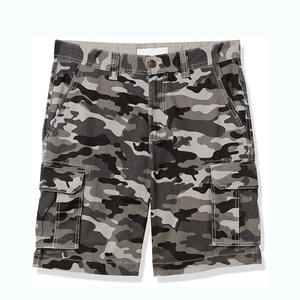 บริการขายส่ง OEM กางเกงขาสั้นลำลองแฟชั่นผู้ชาย ผ้าแคนวาส เอวกลาง แห้งเร็ว ยืดหยุ่น ระบายอากาศได้ดี ผ้าฝ้าย 100% สีพื้น - Product Image 5