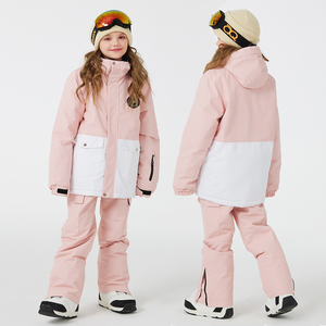 Combinaison de ski unisexe pour adultes, thermique, coupe-vent, imperméable, chaude, veste et pantalon de snowboard, vêtements de sport respirants pour l'hiver - Product Image 5