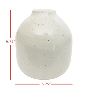 High Quality Glossy Finish Metal Tabletop Flower Vase Modern Home and Office Decoration Vase - Product Image 6