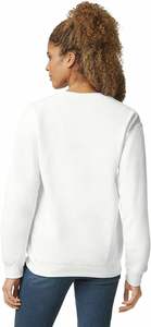 Sudadera térmica de invierno con capucha de lana para mujer con bolsillo, colores personalizados y logotipo, camiseta de manga larga de talla grande - Product Image 3