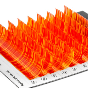 Plateaux de cils en cachemire et en vison .03 .05 .07, plateaux d'extensions de cils ombrés colorés, longueur mixte, volume russe, faux cils en gros - Product Image 6