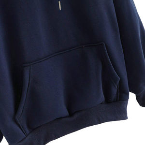 Sudadera con capucha y cremallera completa, forro polar, 100% algodón, estilo versátil, casual y deportivo para invierno - Product Image 5