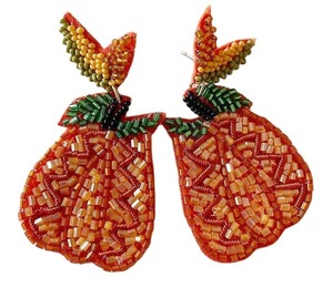 มาร์ดิกราส์ลูกปัดปักลายสไตล์คลาสสิกสำหรับผู้หญิงต่างหูลูกปัดแบบปักสำหรับวันครบรอบแต่งงาน - Product Image 1