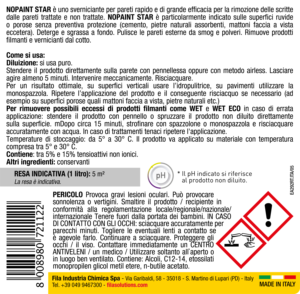 Removedor de Grafiti Líquido para Paredes NOPAINT STAR |   Removedor de Pintura de Limpieza Profunda, Anti-Smog, Lavado de Fachadas, a Base de Agua, Viscoso, Rápido - Product Image 2