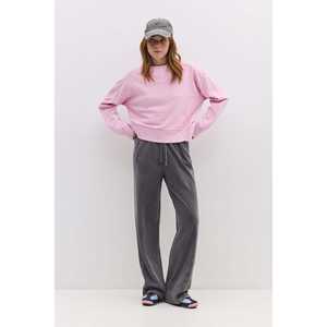 Sweat-shirt en coton peigné basique 100% coton - Product Image 3