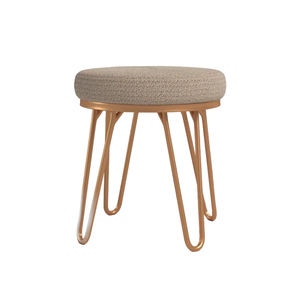 Taburetes de bar con patas de metal negro, taburetes de mostrador recubiertos de polvo con asiento de madera para el hogar, cocina, decoración, tienda, taburete de bar bajo Moq a la venta - Product Image 4