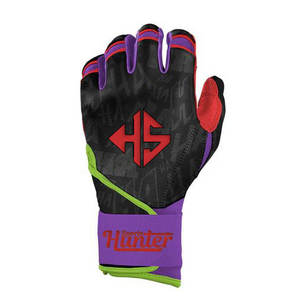 Gants de frappe de baseball durables doux de compétition d'entraînement prix usine avec divers gants de baseball en cuir et en couleurs - Product Image 3