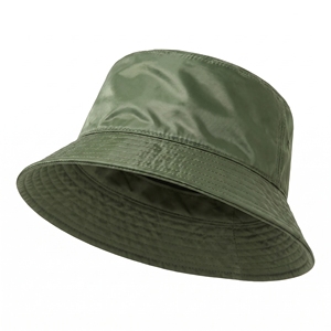 Chapeau Bob Tactique Personnalisé en Nylon Vert Olive Solide, Pliable, Résistant à l'Eau, pour Activités de Plein Air, Camping et Randonnée, Fabrication OEM - Product Image 2