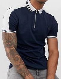 Polos personalizados al por mayor, camisetas lisas para hombre, de manga corta Camisetas, polos para hombre - Product Image 4