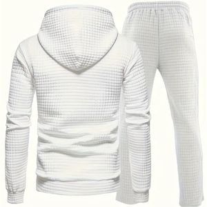 ชุดวอร์มสำหรับฤดูหนาวของผู้ชายมาใหม่100% คอตตอนพลัสไซส์กันลม & มีฮู้ดกลับด้านได้พร้อมโลโก้ด้านหน้า - Product Image 2