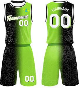 Uniforme de Baloncesto Hecho en Pakistán, Camiseta de Equipo y Pantalones Cortos de Sublimación, Uniforme de Baloncesto con Color Personalizado - Product Image 5