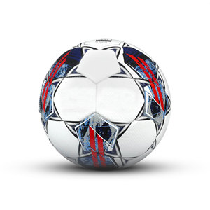 Professional Thermal Bonded Futsal <b>Ball</b> PU Material Textured Surface Indoor Soccer <b>Ball</b> White & Blue Made In Pakistan - Product Image 1
