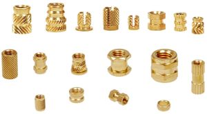 Inserts en laiton de haute qualité pour composants en plastique fabriqués avec tournage CNC - Product Image 4