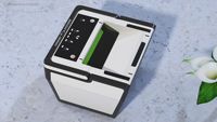 Sensor Biométrico de Huellas Dactilares Cogent CS500E Reacondicionado, Multi-Huellas, Diez Huellas, 500 DPI, Diseño Compacto, Ligero