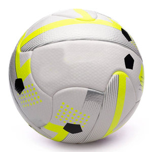 Ballon de football professionnel de haute qualité à 12 panneaux en PU, surface alvéolée, construction thermosoudée, chambre à air enroulée, pour la compétition - Product Image 2