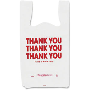 Bolsas de plástico HDPE/LDPE superventas, bolsas de camisetas impresas personalizadas de alta calidad - Product Image 6