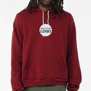 Sweat à capuche streetwear en molleton avec broderie et impression numérique Winter de Independent Trading Co - Product Image 4